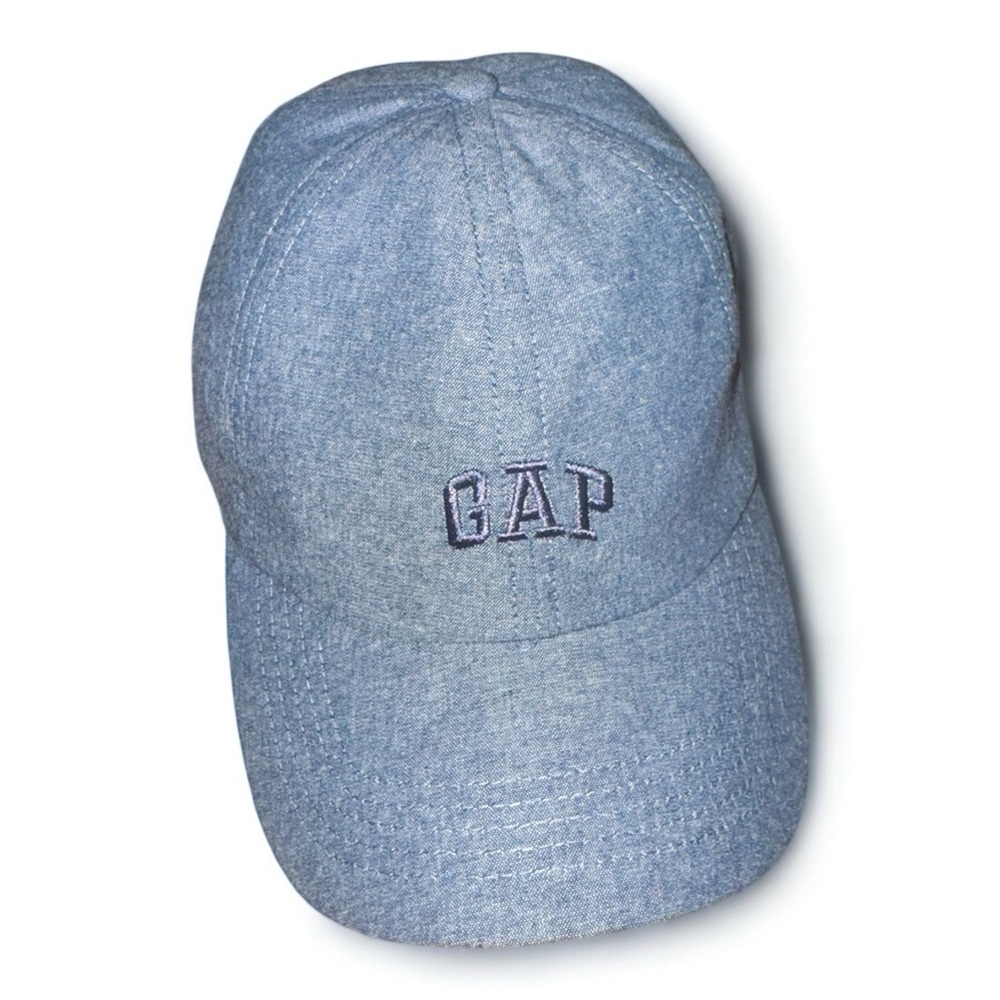 GAP Blue Denim Chambray Baseball Cap‎
